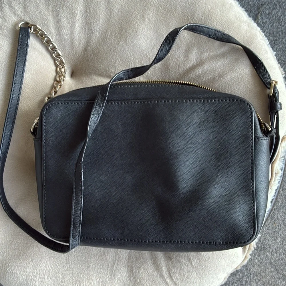 Michael Kors Black Messenger Bag